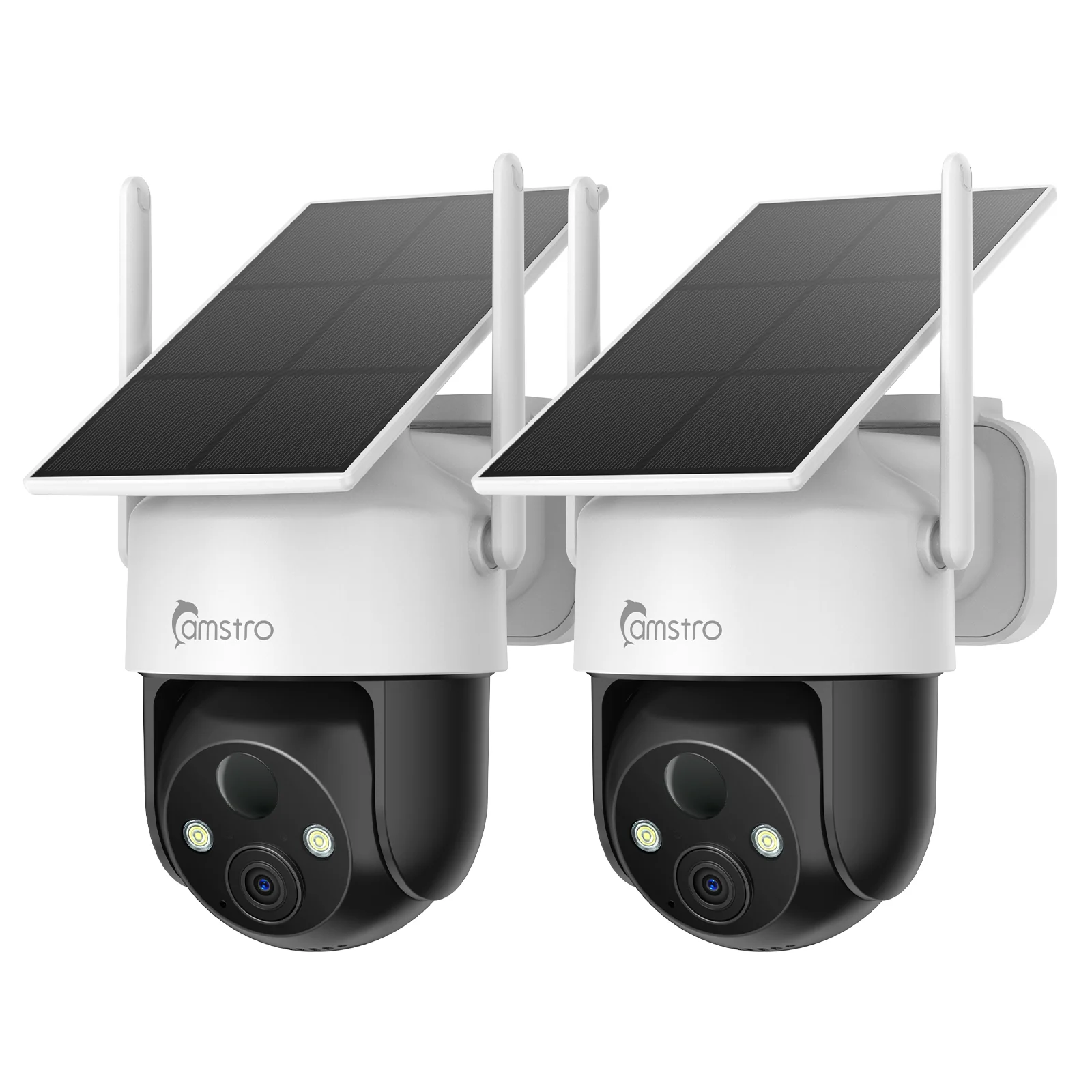 4G LTE Cellular Solar Security Camera Wireless Outdoor, 2K Camera No WiFi Needed with SIM Card, 360° Full View, PIR Motion Detection & Siren, 2-Way Audio, Colour Night Vision, IP66 Waterproof - Image 5