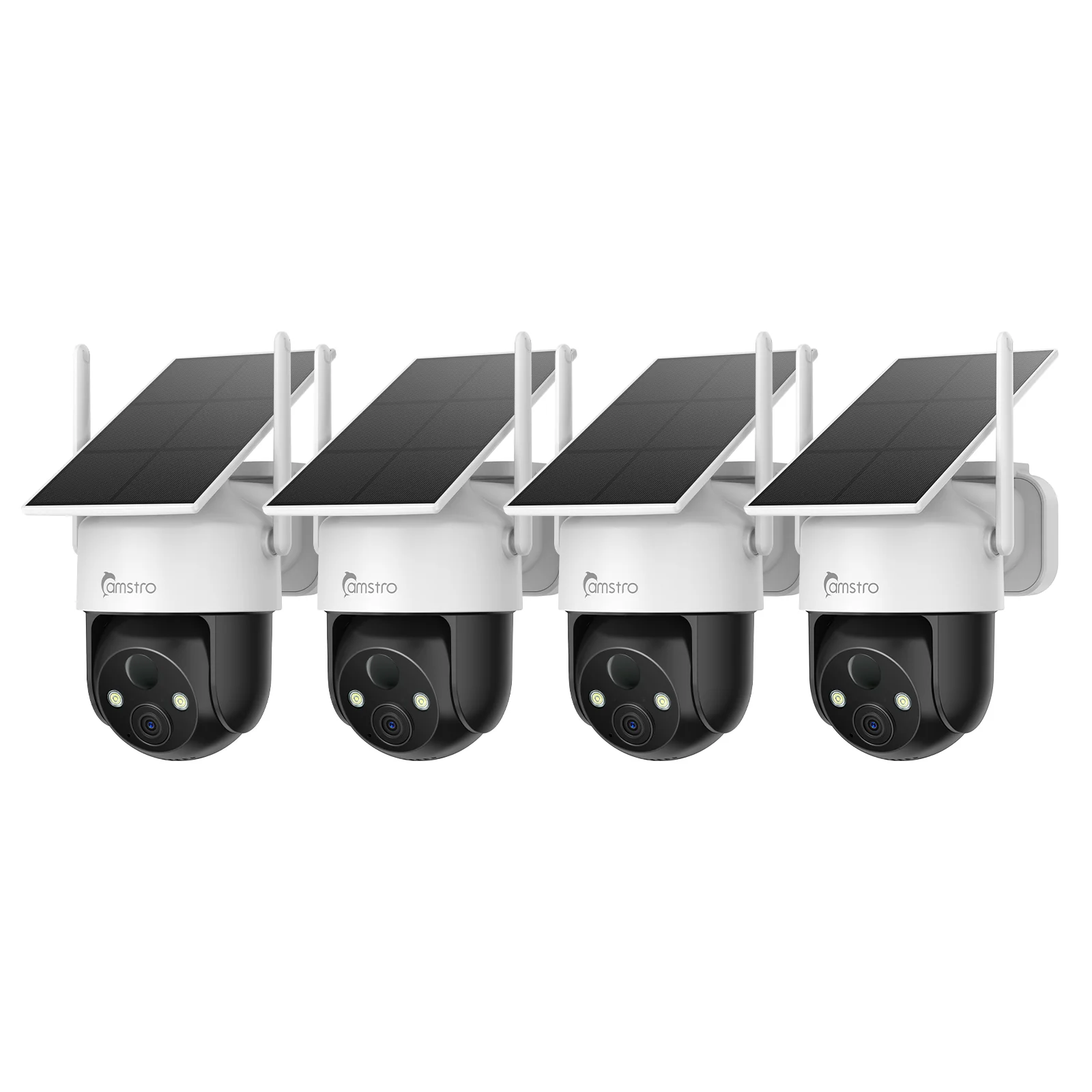 4G LTE Cellular Solar Security Camera Wireless Outdoor, 2K Camera No WiFi Needed with SIM Card, 360° Full View, PIR Motion Detection & Siren, 2-Way Audio, Colour Night Vision, IP66 Waterproof - Image 7