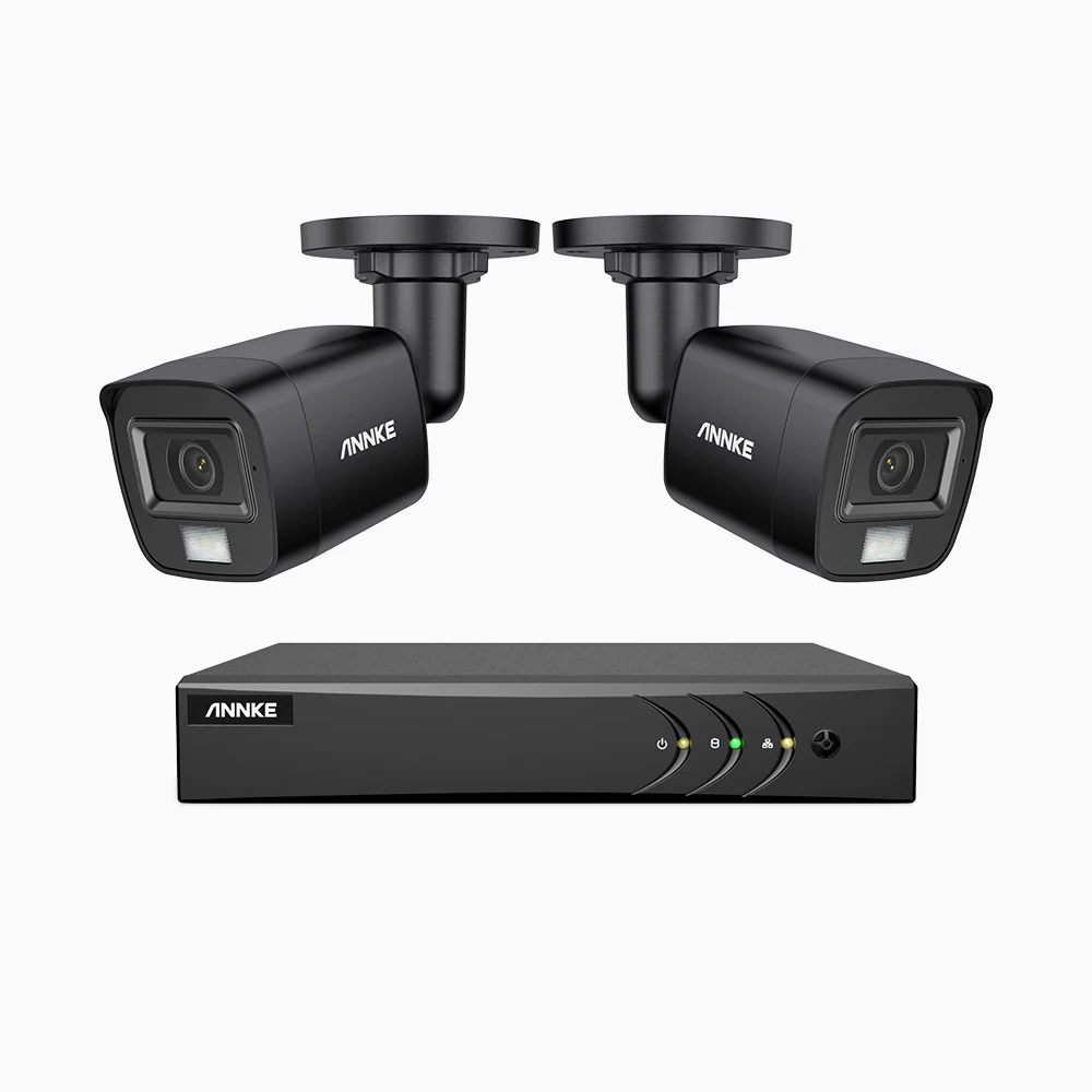 ADLK500 - 3K 8 Channel 2 Dual Light Cameras Wired Security System, Color & IR Night Vision, 3072*1728 Resolution, f/1.2 Super Aperture, 4-in-1 Output Signal, Built-in Microphone, IP67 - Image 3