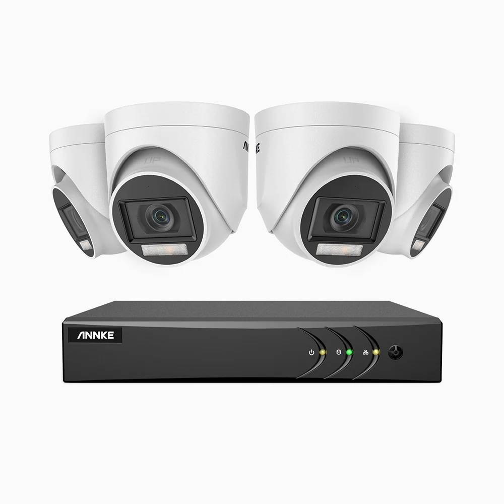 ADLK500 - 3K 8 Channel 4 Dual Light Cameras Wired Security System, Color & IR Night Vision, 3072*1728 Resolution, f/1.2 Super Aperture, 4-in-1 Output Signal, Built-in Microphone, IP67 - Image 3