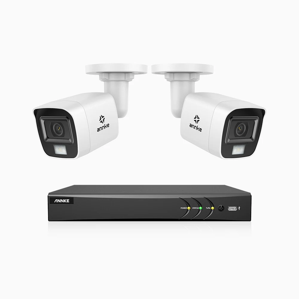 ADLK800 - 4K 8 Channel 2 Dual Light Wired CCTV Security System, Color & IR Night Vision, 3840x2160@20fps, f/1.6 Super Aperture, 4-in-1 Output Signal, IP67 - Image 2