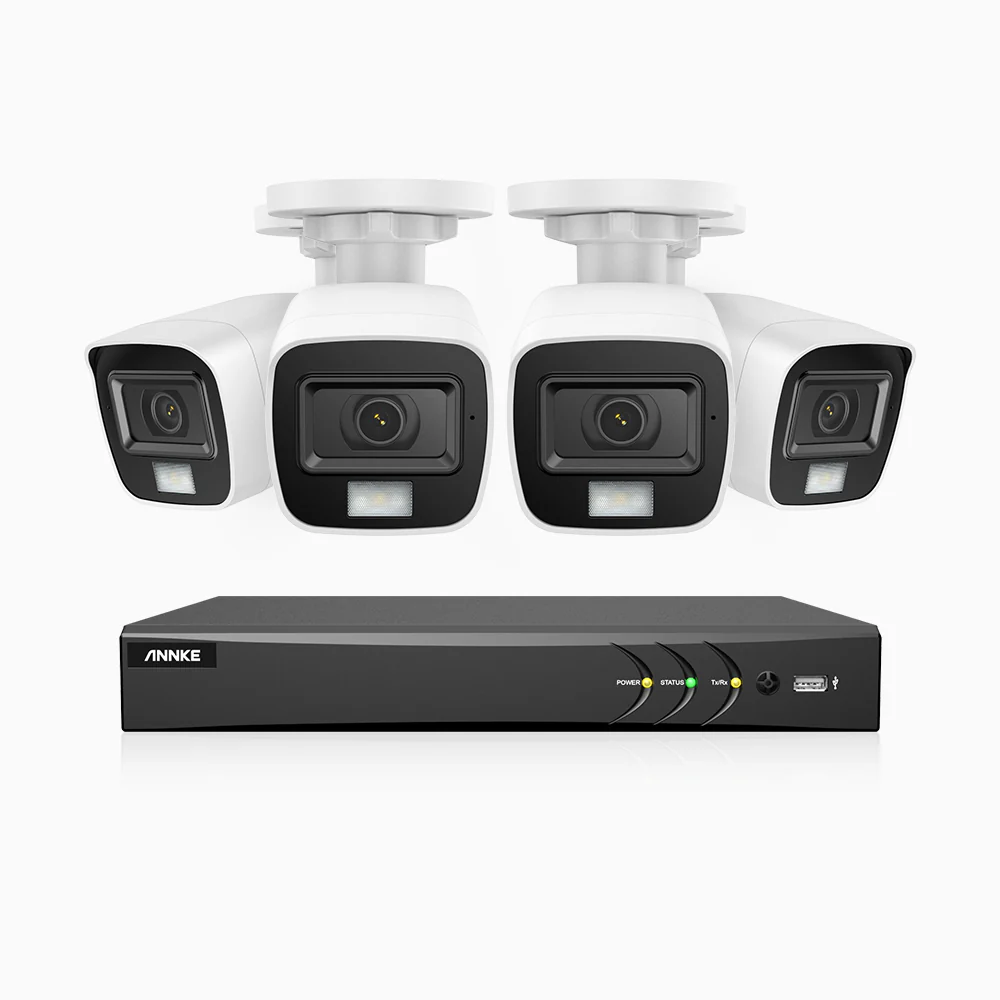 ADLK800 - 4K 8 Channel 4 Dual Light Wired CCTV Security System, Color & IR Night Vision, 3840x2160@20fps, f/1.6 Super Aperture, 4-in-1 Output Signal, IP67 - Image 2