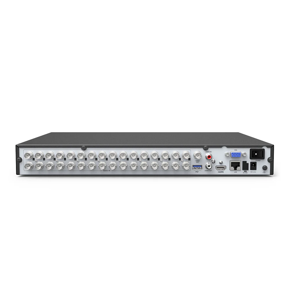 DR325 - 5MP 32 Channel Hybrid 5-in-1 CCTV Digital Video Recorder, Human & Vehicle Detection, H.265+, Dual Hard Drive Slots, Up to 10 TB Capacity for Each Disk - Image 2