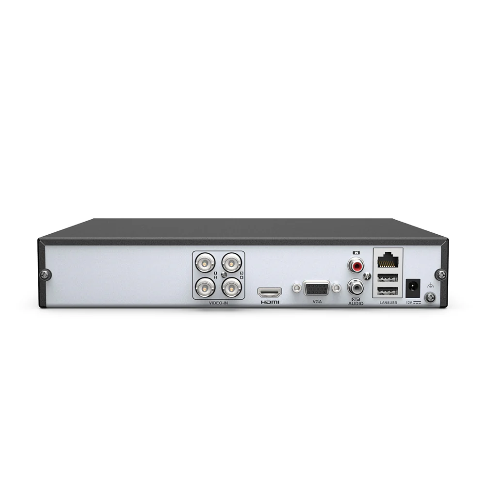 DR45 - 5MP 4 Channel Hybrid 5-in-1 CCTV Digital Video Recorder, H.265+, Supports up to 4 BNC Cameras & One IP Camera - Image 2