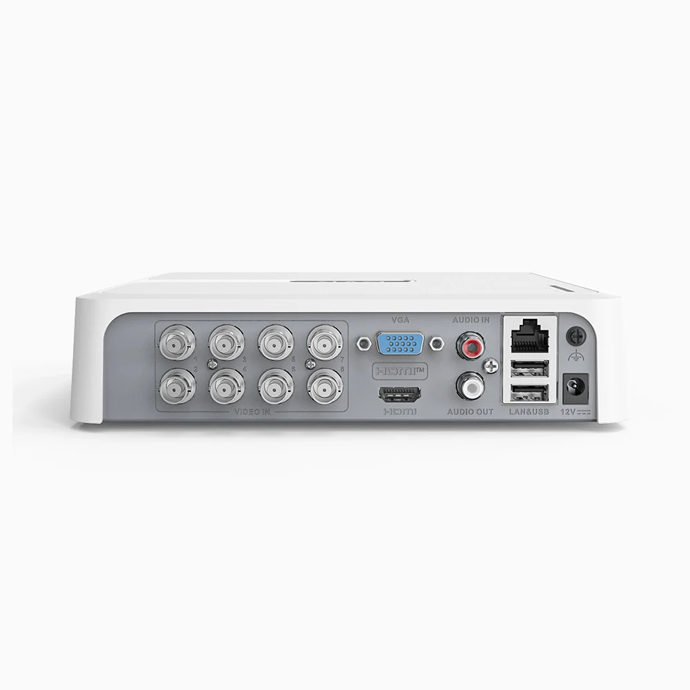 DR82 - 1080P 8 Channel Hybrid 5-in-1 CCTV Digital Video Recorder, AI Motion Detection 2.0, Human & Vehicle Classification, H.265 Pro+, Audio over Coax - Image 2