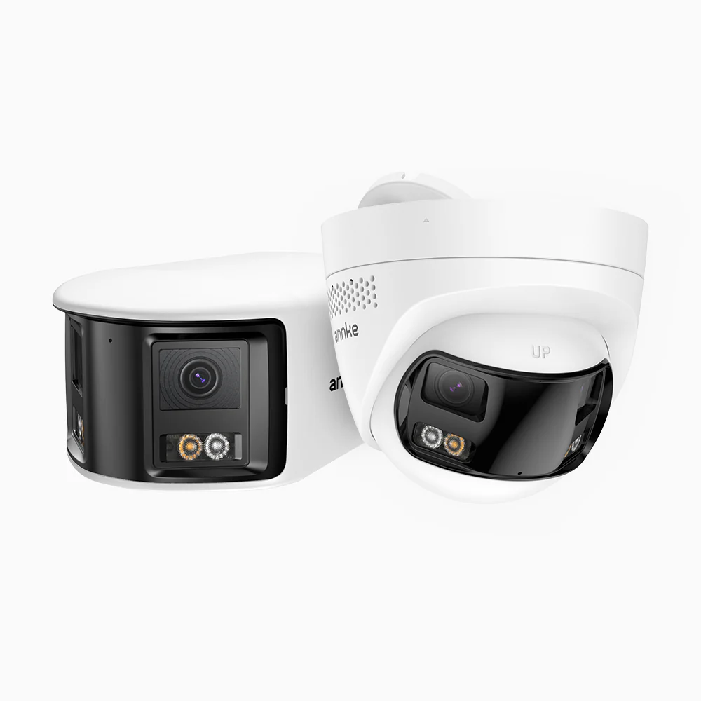 FCD800 - 2-Pack 4K 8MP Seamless Dual-Lens Outdoor PoE Security Camera, 77° Vertical FOV, 180° Panoramic Coverage, Smart Color Night Vision & Active Deterrence, Two-Way Audio - Image 4
