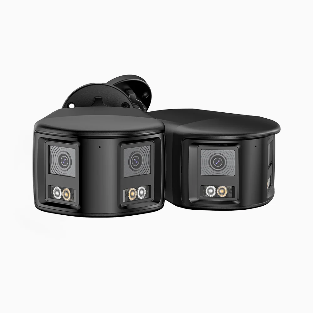 FCD800 - 2-Pack 4K 8MP Seamless Dual-Lens Outdoor PoE Security Camera, 77° Vertical FOV, 180° Panoramic Coverage, Smart Color Night Vision & Active Deterrence, Two-Way Audio - Image 7