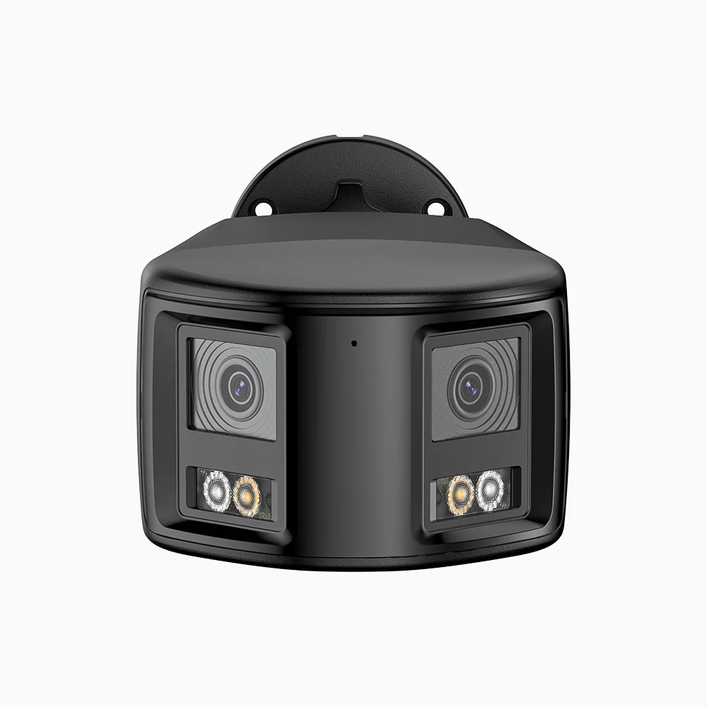 FCD800 - 4K 8MP Seamless Dual-Lens Outdoor PoE Security Camera, 77° Vertical FOV, 180° Panoramic Coverage, Smart Color Night Vision & Active Deterrence, Two-Way Audio - Image 5