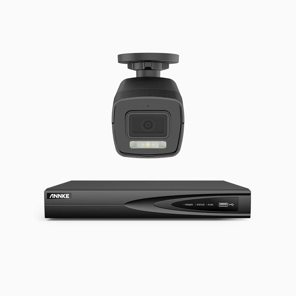 H500P - 3K 4 Channel 1 Camera PoE Security System, Color & IR Night Vision, 3072 X 1728 @ 20fps, Human & Vehicle Detection, Two-Way Audio, IP67 - Image 3