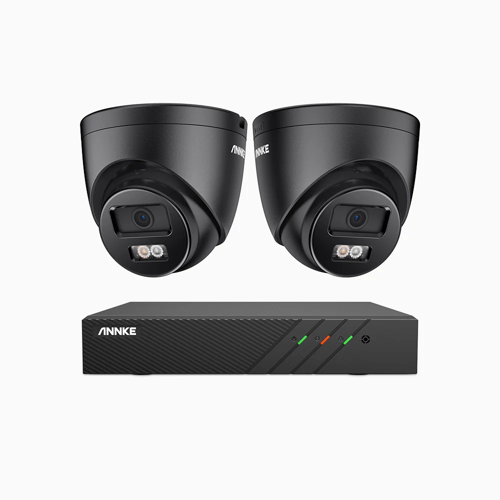 H500P - 3K 8 Channel 2 Cameras PoE Security System, Color & IR Night Vision, 3072 X 1728 @ 20fps, Human & Vehicle Detection, Two-Way Audio, IP67 - Image 4