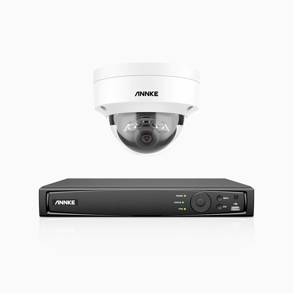 H800 - 4K 4 Channel 1 Camera PoE Security System, Human & Vehicle Detection, Color & IR Night Vision, Built-in Mic, RTSP Supported - Image 3
