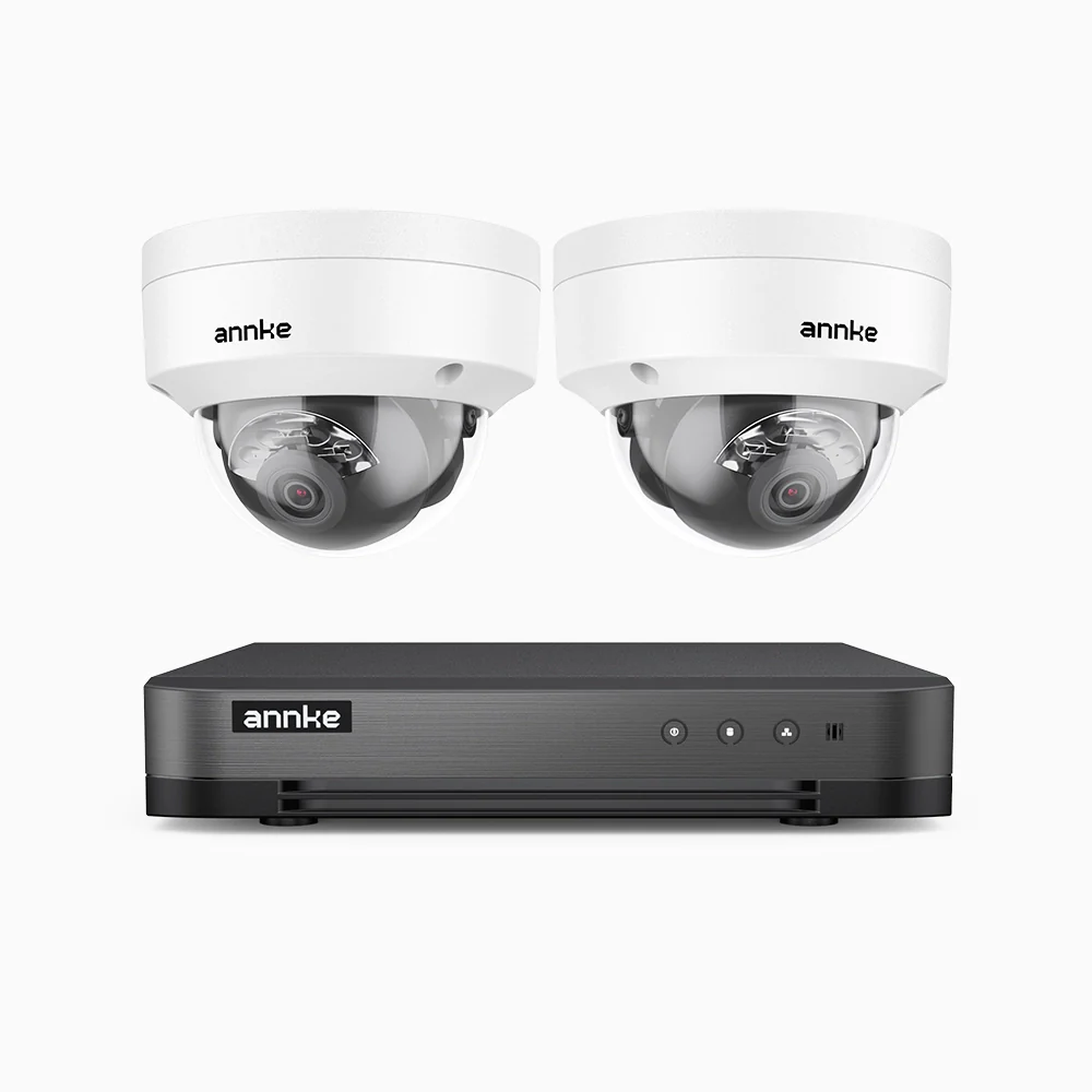 H800 - 4K 8 Channel 2 Cameras PoE Security System, Human & Vehicle Detection, Color & IR Night Vision, Built-in Mic, RTSP Supported - Image 3