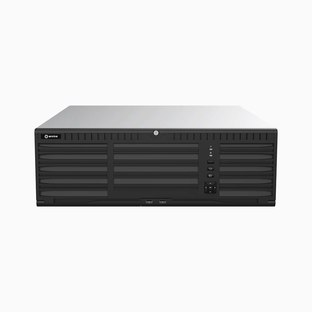 NNR25632 - 4K 256-Channel Non-PoE NVR Recorder, 32MP Resolution, 16 Hard Drive Bays, 768Mbps, 3U, 4 x NIC, Up to 160 TB Storage