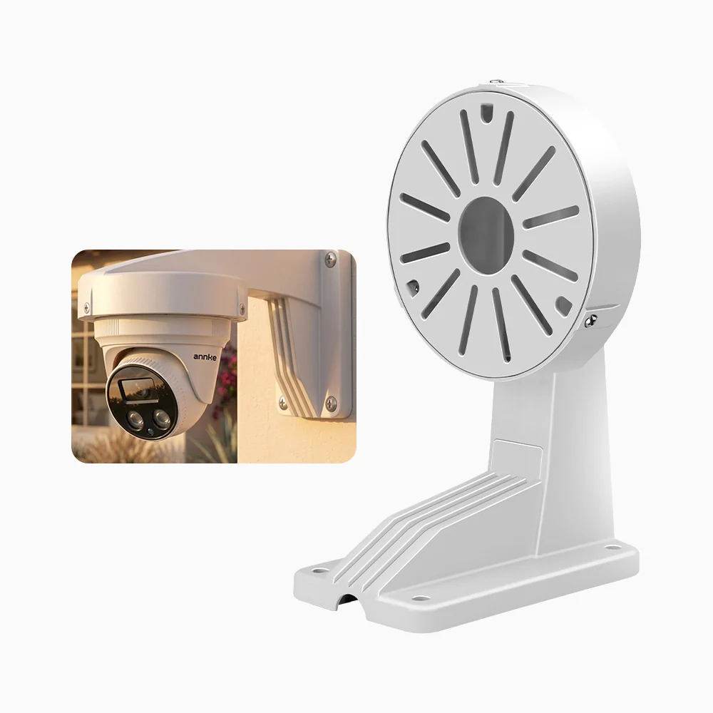 Security Camera Mount Bracket, Heavy-Duty Metal, Wall / Ceiling Mount for Turret & Dome & Bullet Cameras, Compatible with Conventional Security Camera - Image 3