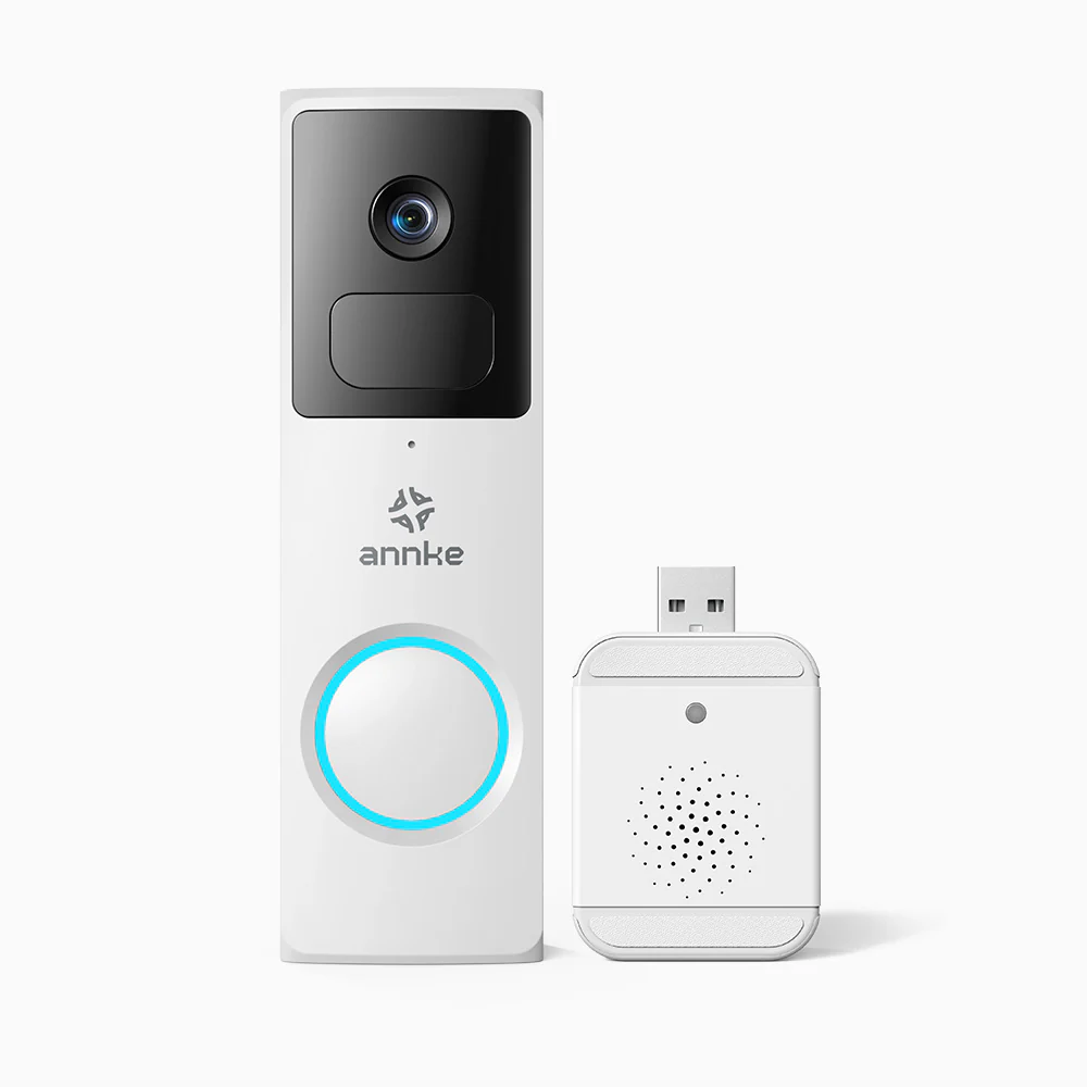 Whiffle - 1080P Full HD Wireless Doorbell Camera, 148° Field of View, 4800mAh Battery Powered, Motion Detection, Two-Way Audio, Cloud & TF Card Storage, Works with Alexa - Image 4